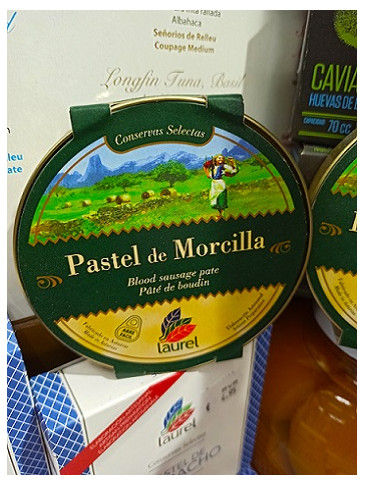 Pastel de morcilla