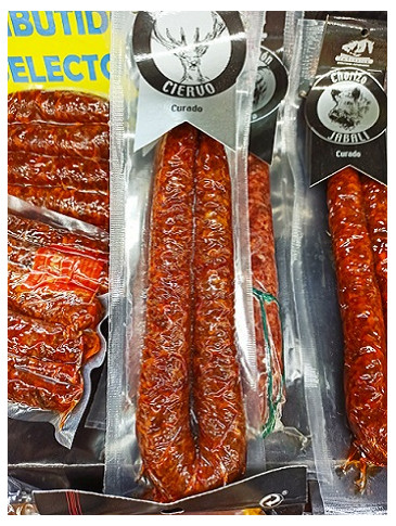 Chorizo de ciervo