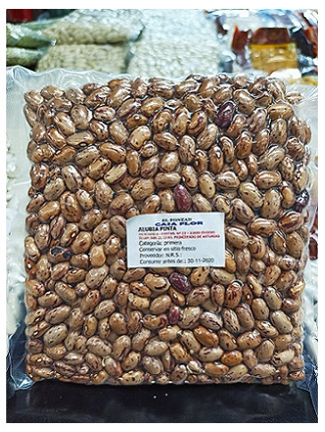Alubia pinta 500g.