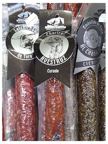 Chorizo de avestruz