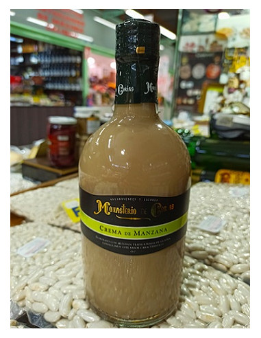 Licor de crema de manzana Monasterio...