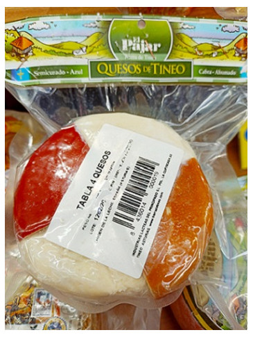 Tabla quesos El Pajar