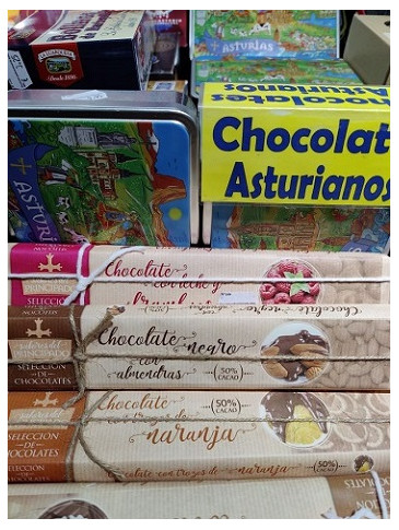 Chocolate negro con...