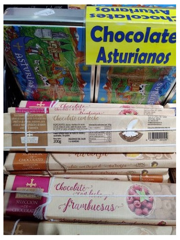 Chocolate con leche Sabores... 2