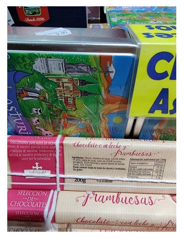 Chocolate Sabores del Principado...