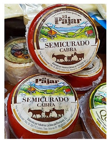 Queso de cabra semicurado El Pajar